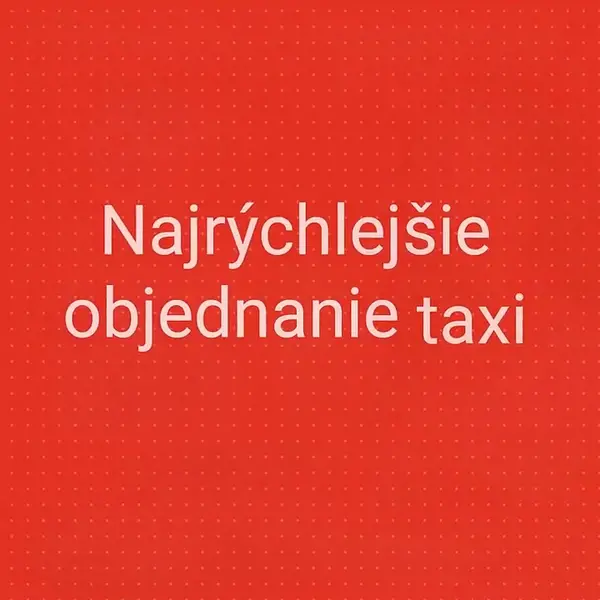 Кадр рекламы Joker Taxi Partizánske