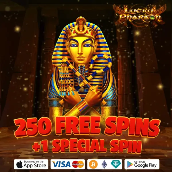 Кадр рекламы Lucky Pharaoh