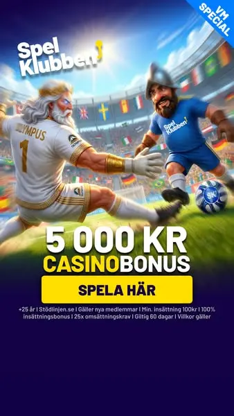 Кадр рекламы Spelklubben