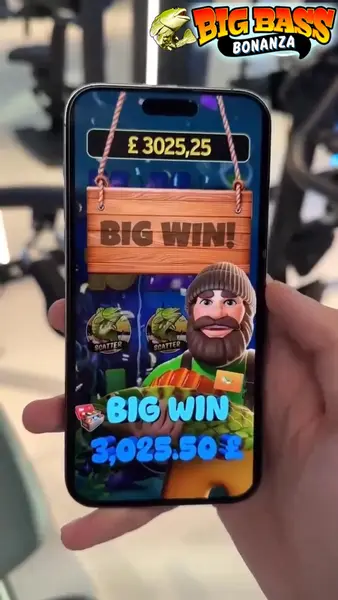Кадр рекламы Big Bass Bonanza