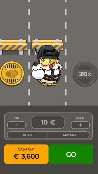 Кадр рекламы Chicken Road