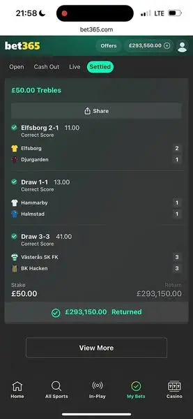 Кадр рекламы Bet365 Fixed Tips