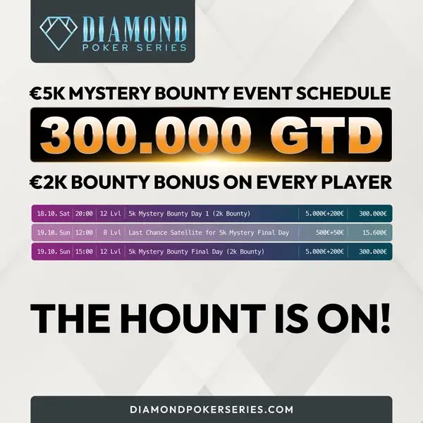 Кадр рекламы Diamond Poker Series