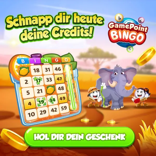 Кадр рекламы GamePoint Bingo