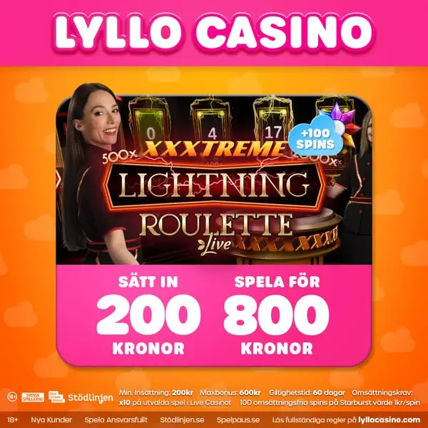 Кадр рекламы Lyllo Casino