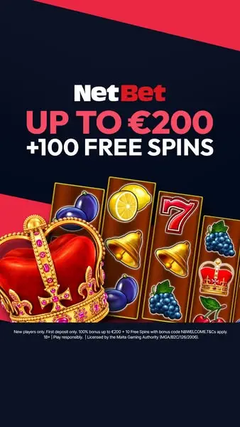 Кадр рекламы NetBet Malta