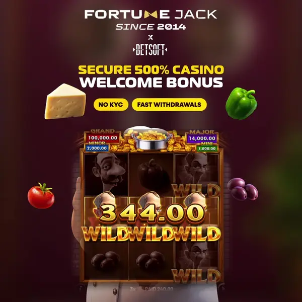 Кадр рекламы Fortunejack Club