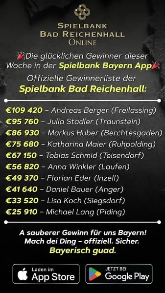 Кадр рекламы Spielbanken Deutschland Online