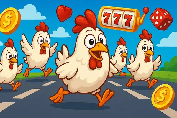 Кадр рекламы Chicken road 