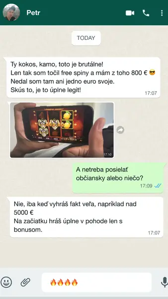 Кадр рекламы Klasické Automaty