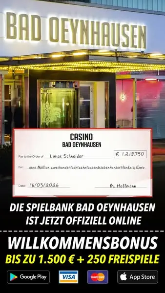 Кадр рекламы Spielbank Germany