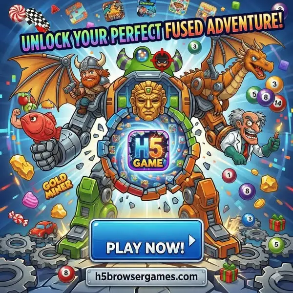 Кадр рекламы H5 Browser Games