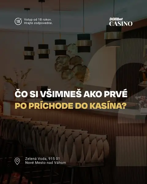 Кадр рекламы DOXXbet Casino Beckov