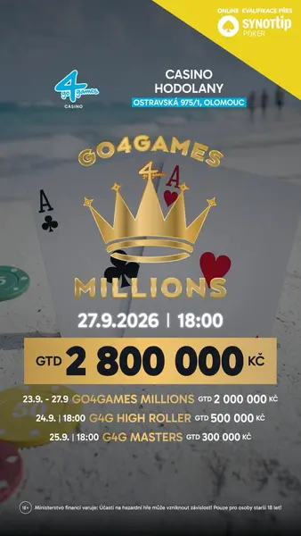 Кадр рекламы Casino Go4games Hodolany