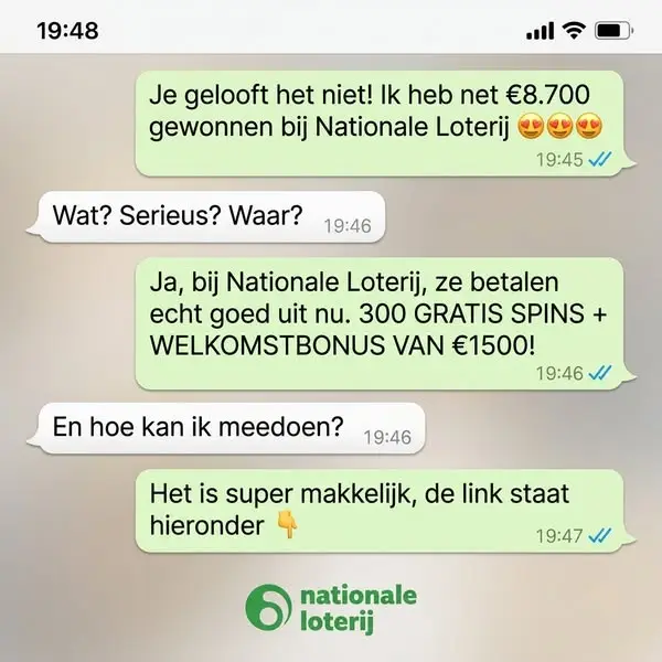Кадр рекламы Spelplezier België