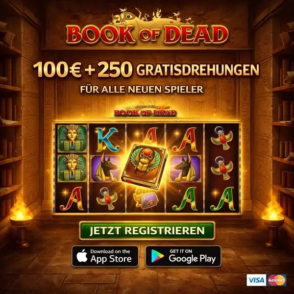 Кадр рекламы Book of Dead