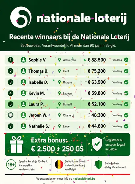 Кадр рекламы Loterij Win