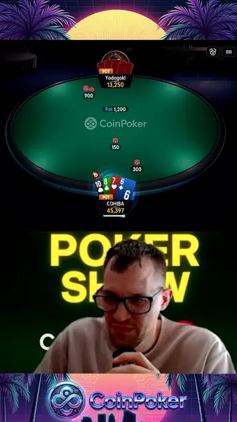 Кадр рекламы CoinPoker