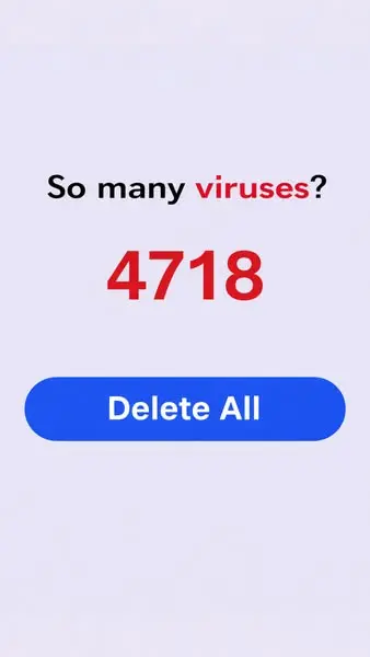 Кадр рекламы Phone Cleaner
