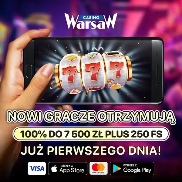 Кадр рекламы Casino Warsaw - Promocja