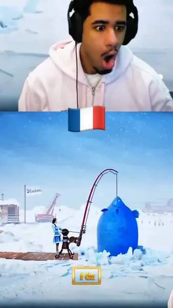 Кадр рекламы Ice Fishing