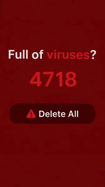Кадр рекламы Phone Cleaner