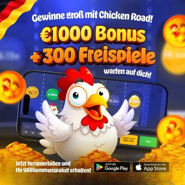 Кадр рекламы Chicken Road