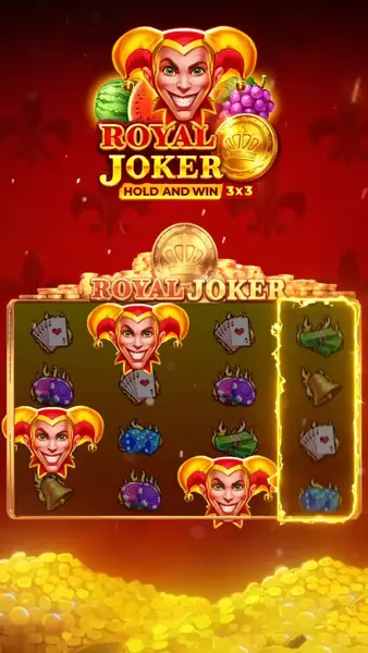 Кадр рекламы Royal Joker