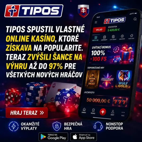 Кадр рекламы Slovenské Hry