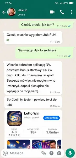 Кадр рекламы Mateusz Wiśniewski