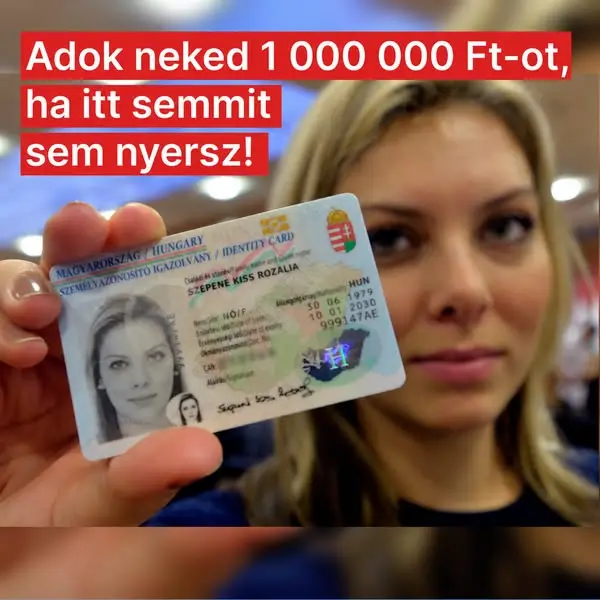 Кадр рекламы Szepené Kiss Rozália