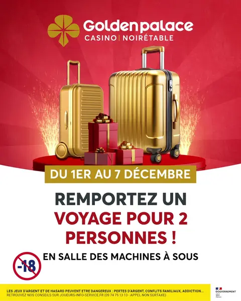 Кадр рекламы Casino Golden Palace Noirétable