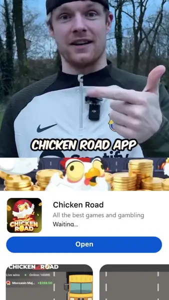 Кадр рекламы Chicken Slots