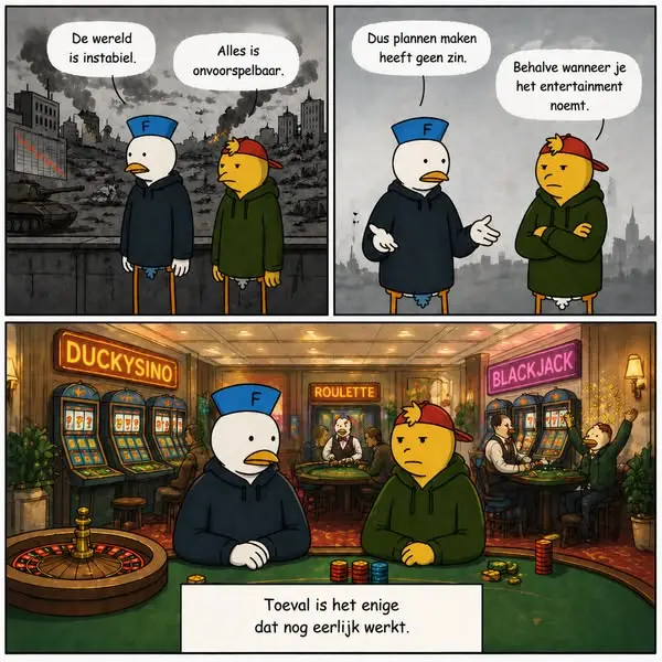 Кадр рекламы Duckysino NL