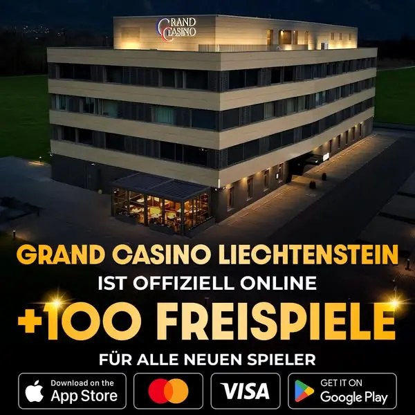 Кадр рекламы Grand Casino Liechtenstein