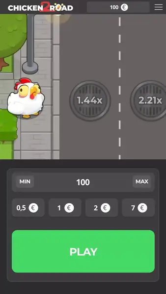 Кадр рекламы Chiken road