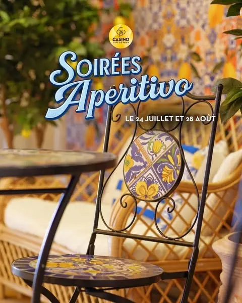 Кадр рекламы Casino Café de Paris