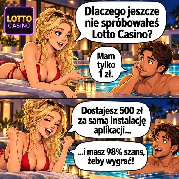 Кадр рекламы Lotto Games Poland