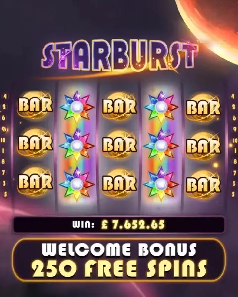 Кадр рекламы Starburst Online