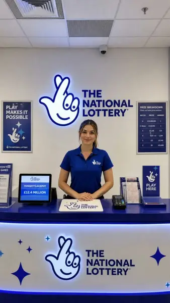 Кадр рекламы Lottery UK