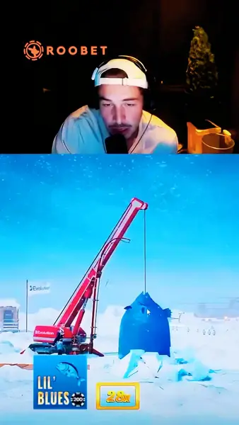 Кадр рекламы Ice Fishing Live