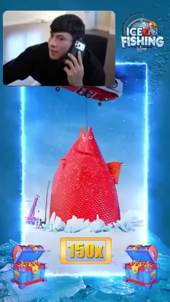 Кадр рекламы Ice Fishing
