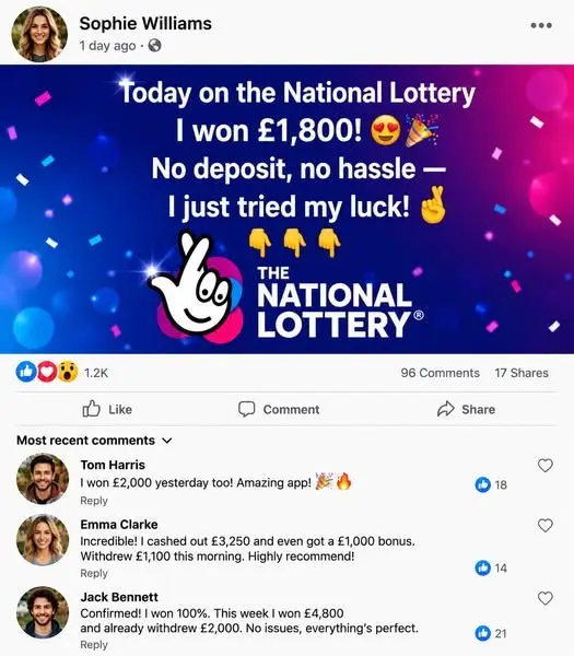 Кадр рекламы Online Big Win