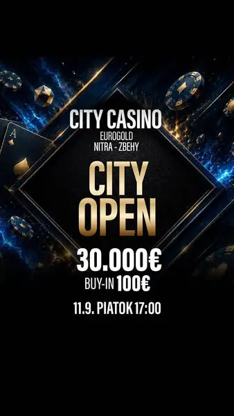 Кадр рекламы City Casino Eurogold Nitra - Zbehy