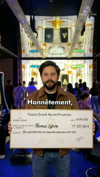 Кадр рекламы Сasino Grand Aix-en-Provence