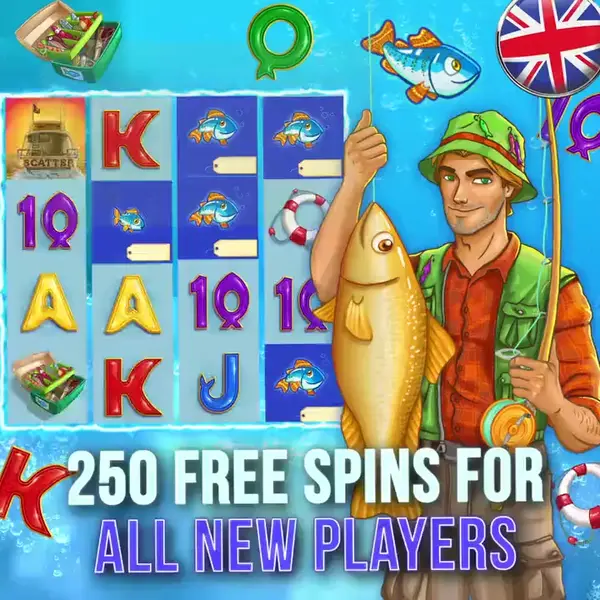 Кадр рекламы Fishin' Frenzy