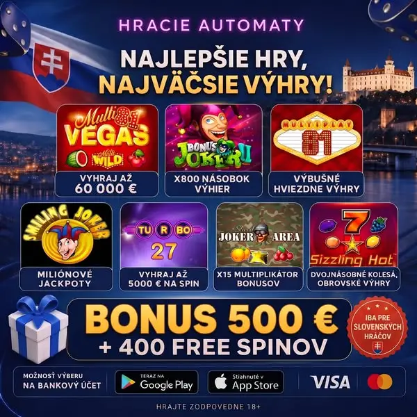 Кадр рекламы Hracie Automaty