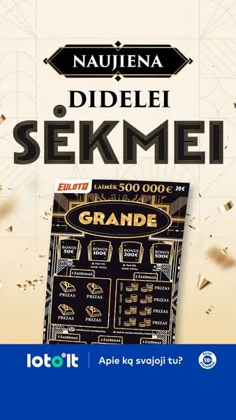 Кадр рекламы Loto.lt