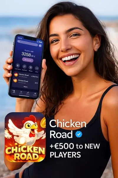 Кадр рекламы Golden Chicken Road
