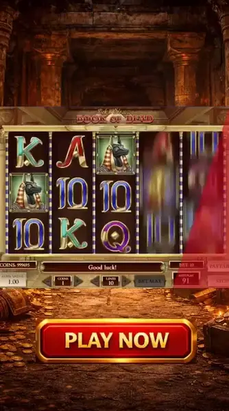 Кадр рекламы Book of Dead
